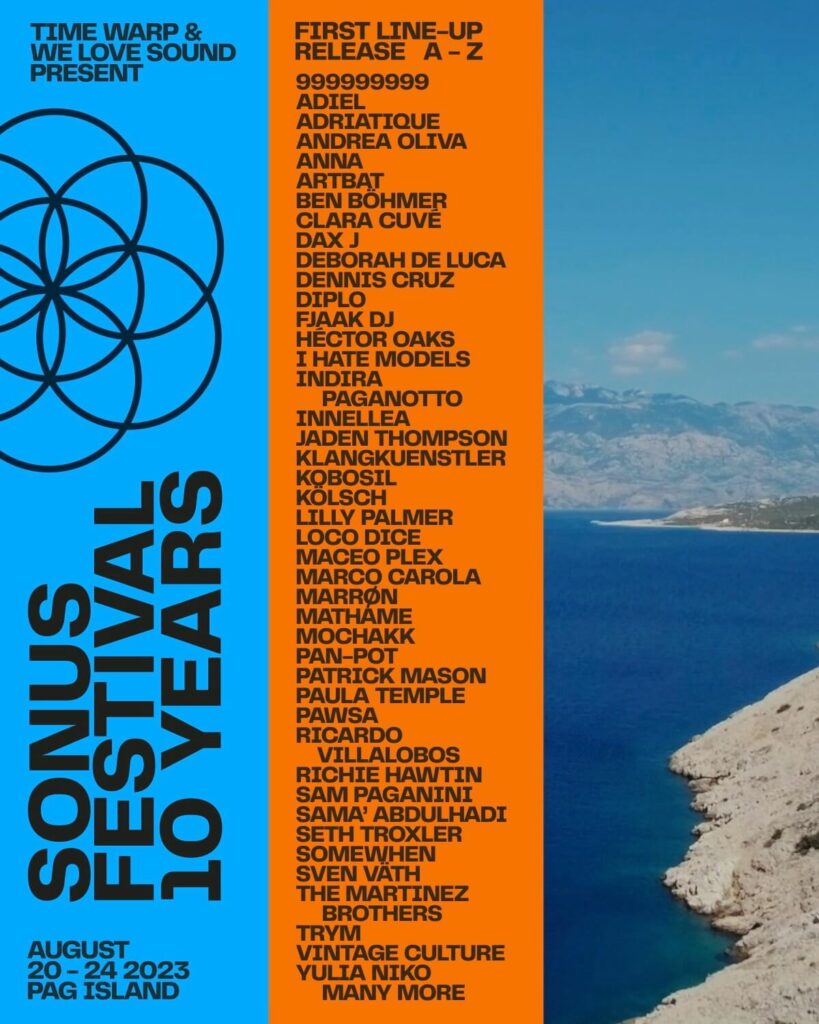 Sonus Festival reveals first phase lineup for 10th anniversary in 2023 ...