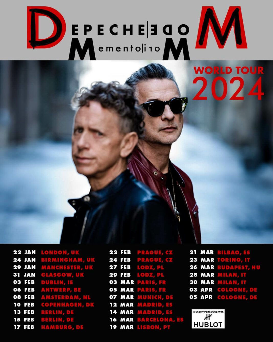 Depeche Mode returns to Europe in 2024 House Nest